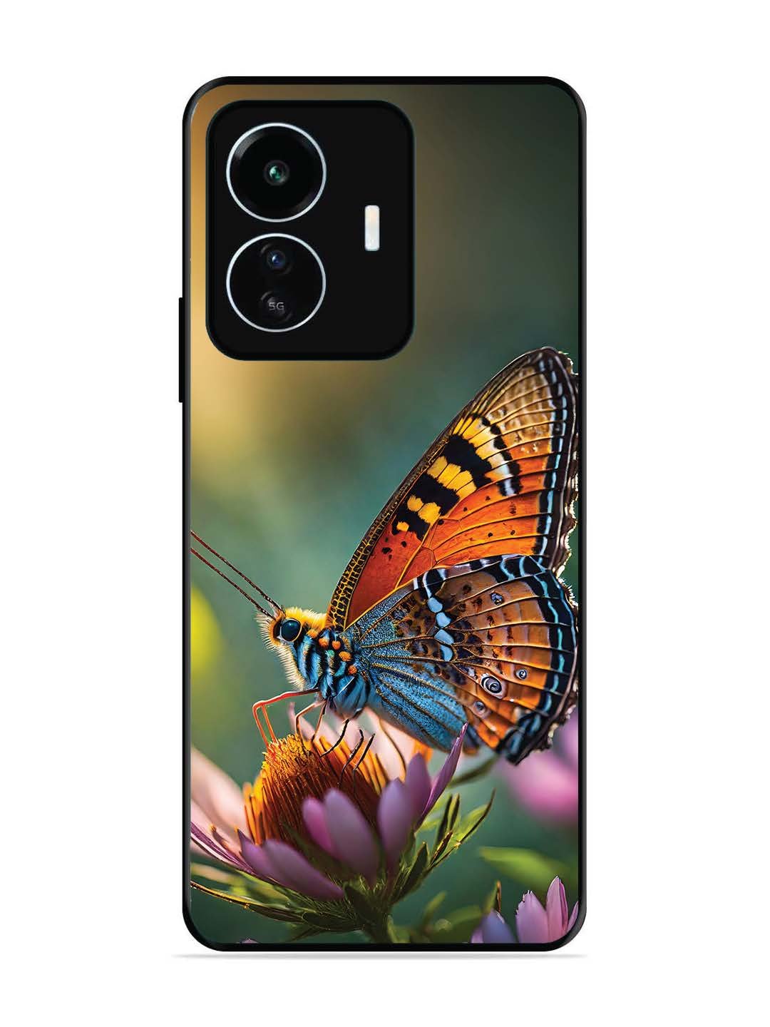 Iqoo Z6 Lite Golden Hour Monarch Butterfly