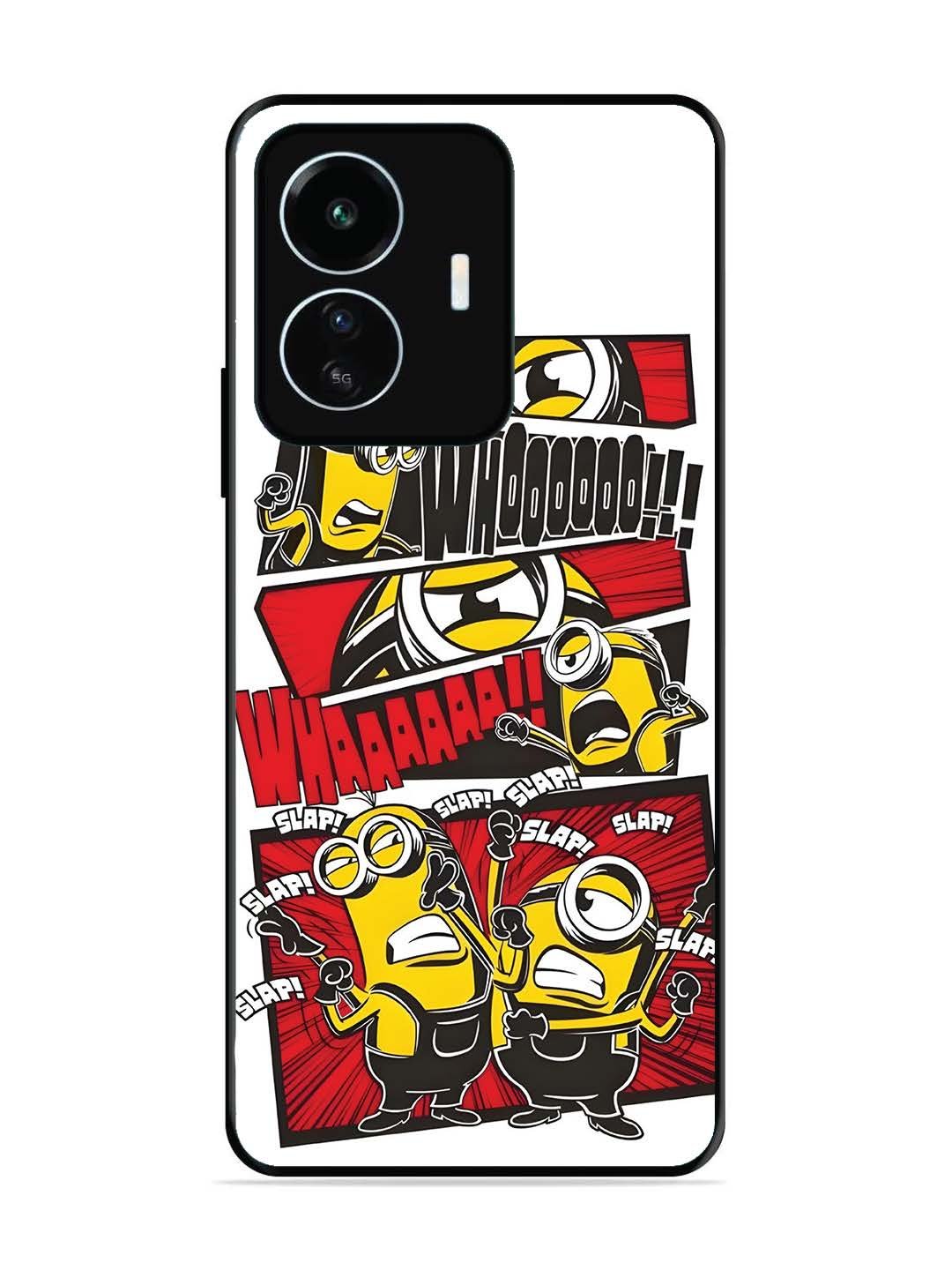 Iqoo Z6 Lite Minions Comic Panel Action
