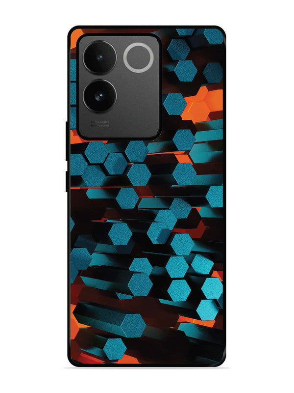 iQoo Z7 Pro 5G Hexagon 3D Abstract