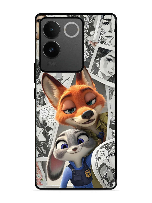 iQoo Z7 Pro 5G Cute Nick wilde and judy hopps