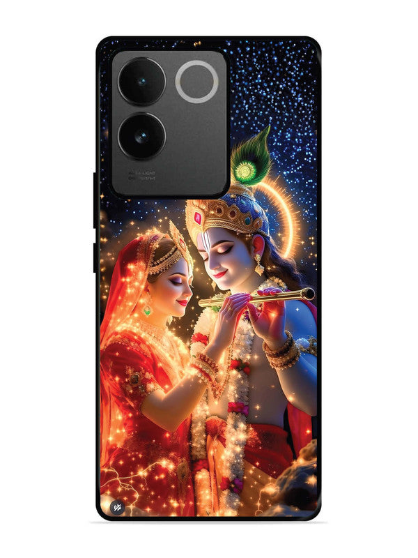 iQoo Z7 Pro 5G Radha Krishna posing with flute