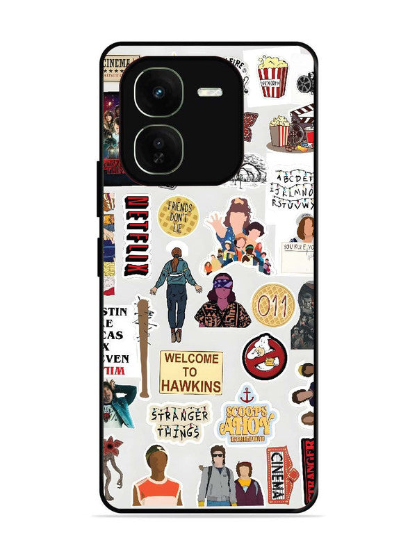 IQOO Z9x 5G Stranger Things Sticker 2