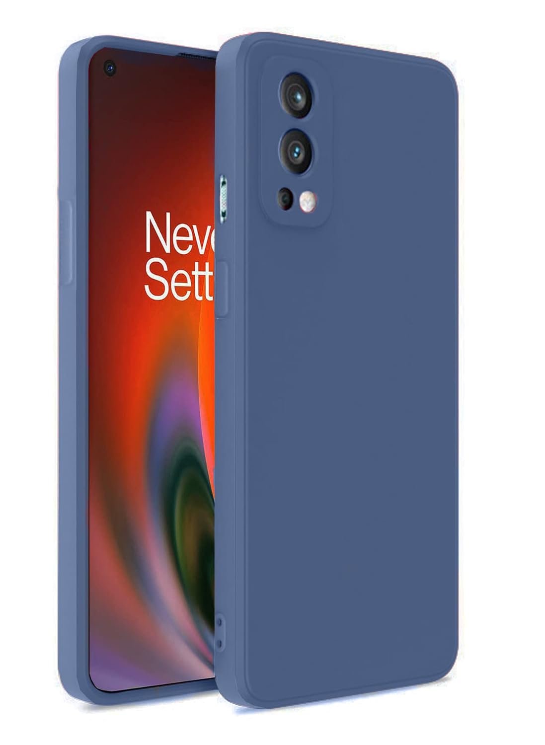 OnePlus Nord 2 5G Silicone Case Navy Blue