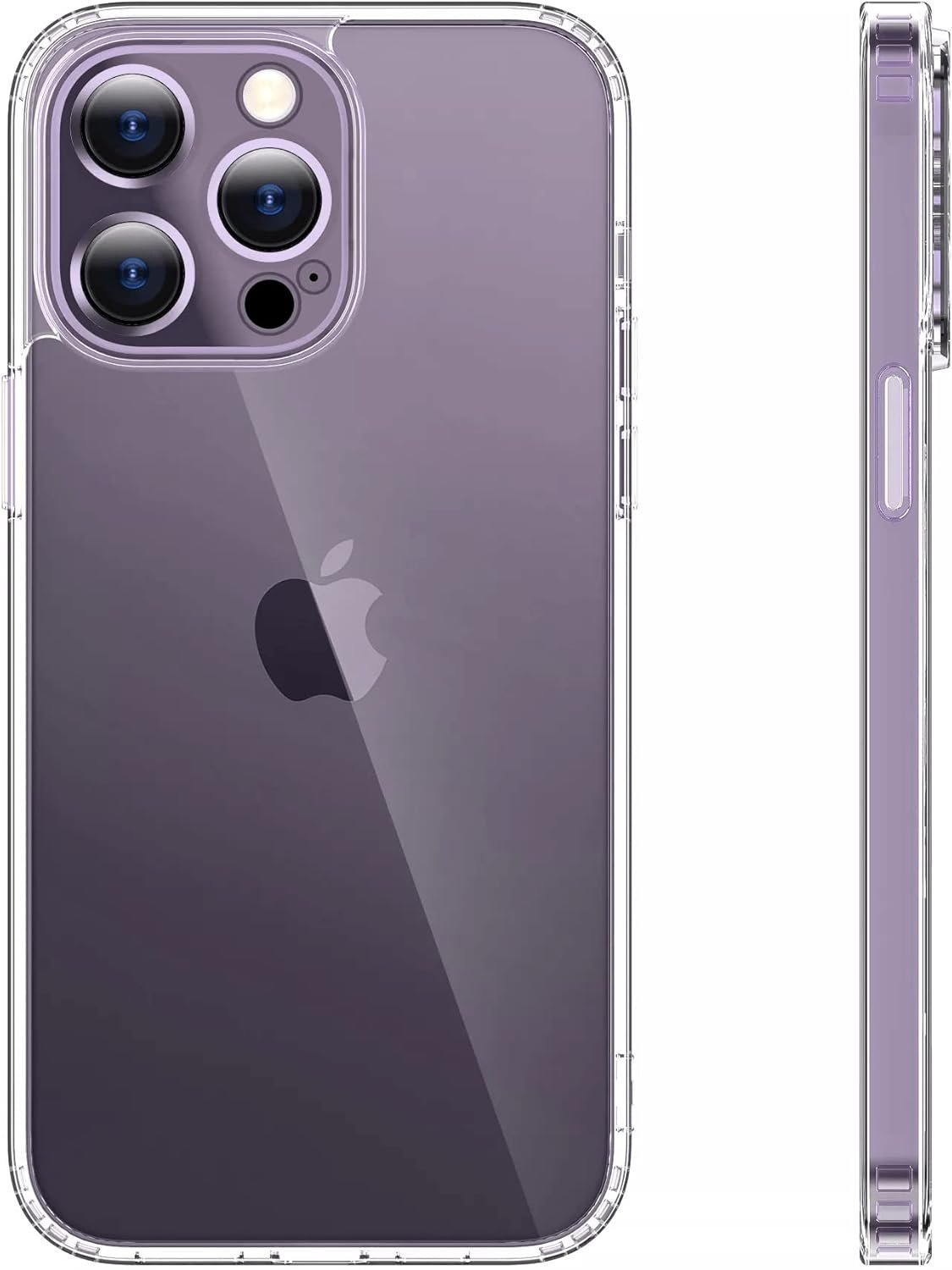 iPhone 14 Pro Transparent Case Flexible, Transparent