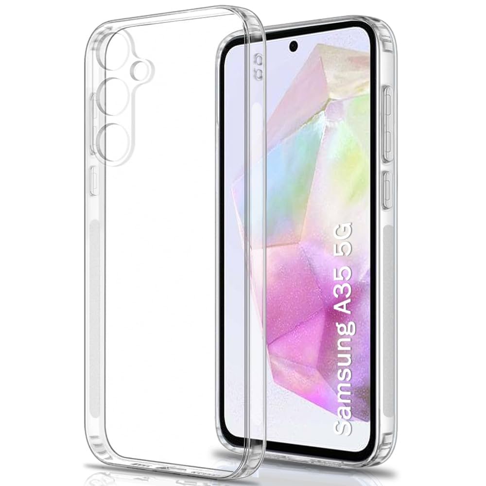samsung galaxy a35 5g Transparent Case Flexible, Transparent