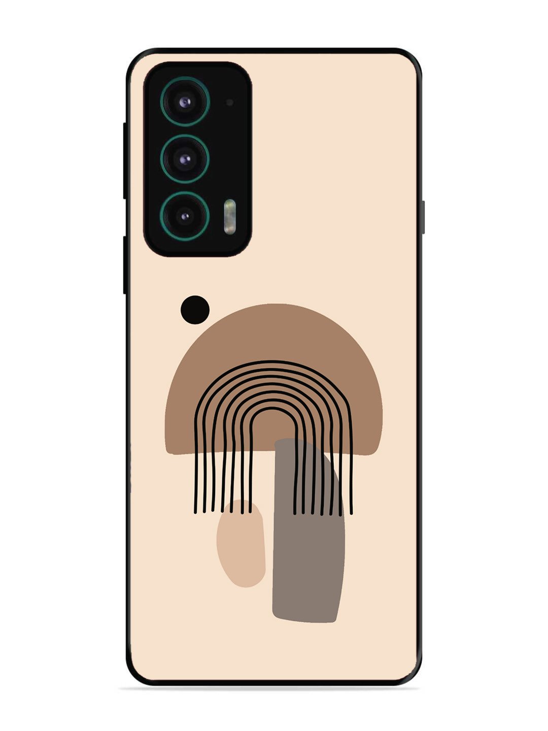 Motorola Moto Edge 20 Mushroom Illustration