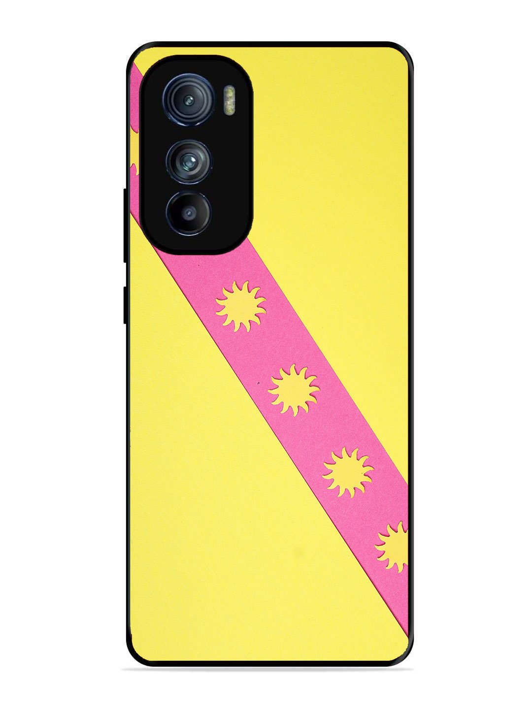 Motorola Moto Edge 30 Pick Strip on Yellow Colour