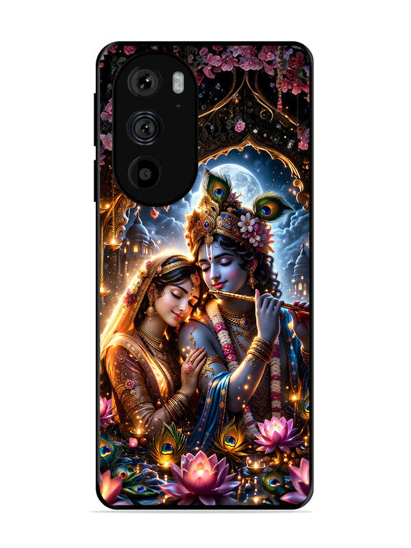 Motorola Edge 30 Pro | 2D Metal | Radha Krishna Enjoying Flute 2 | MO-E30P-461