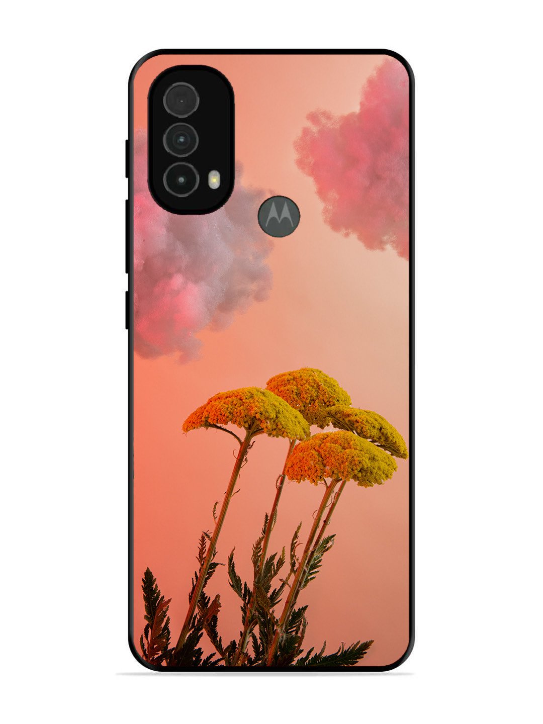 Motorola Moto E40 Floral Sunset Blossom Sky