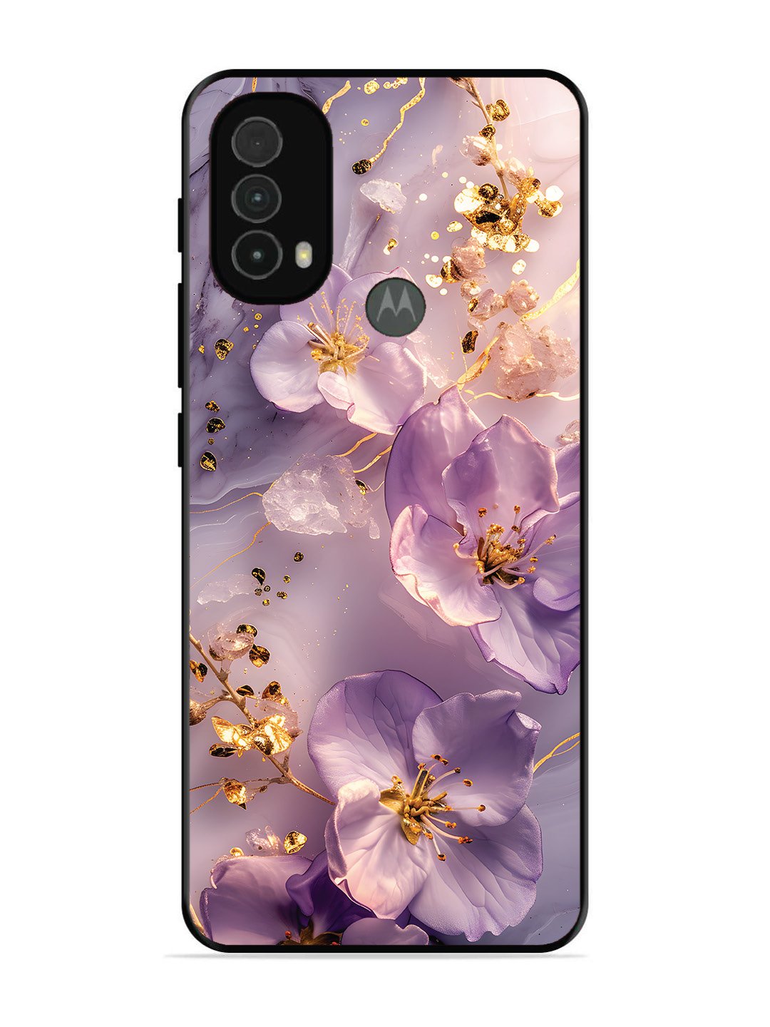 Motorola Moto E40 Orchid with Golden Safron