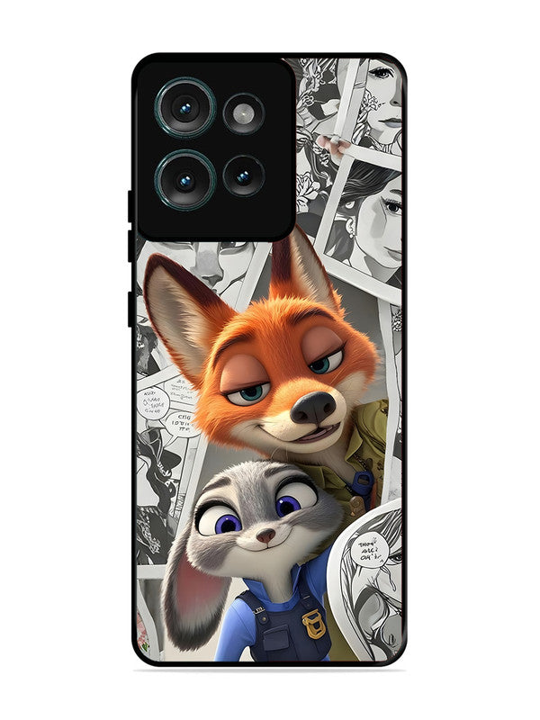 Motorola Edge 50 Cute Nick wilde and judy hopps