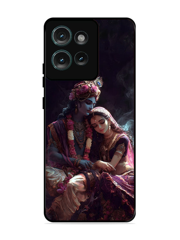 Motorola Edge 50 | 2D Metal | Radha Krishna Together | MO-E50-457