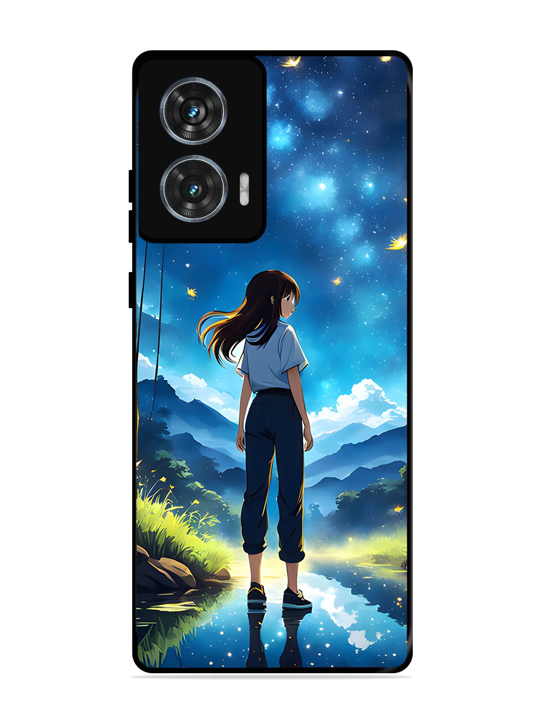 Motorola Edge 50 Fusion Girl In Beautiful Forest