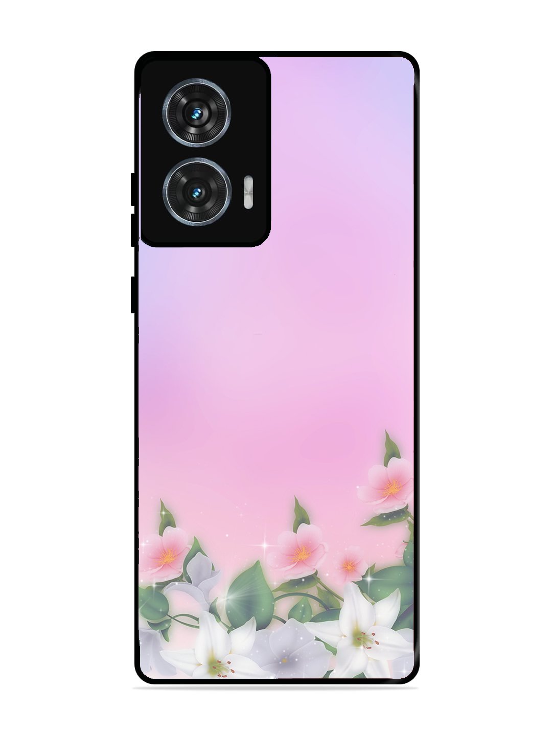 Motorola Edge 50 Fusion Pink Floral Elegance