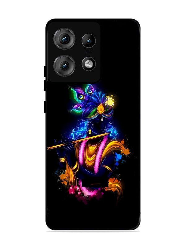 Motorola Edge 50 Pro | 2D Metal | Krishna Playing Flute | MO-E50P-460