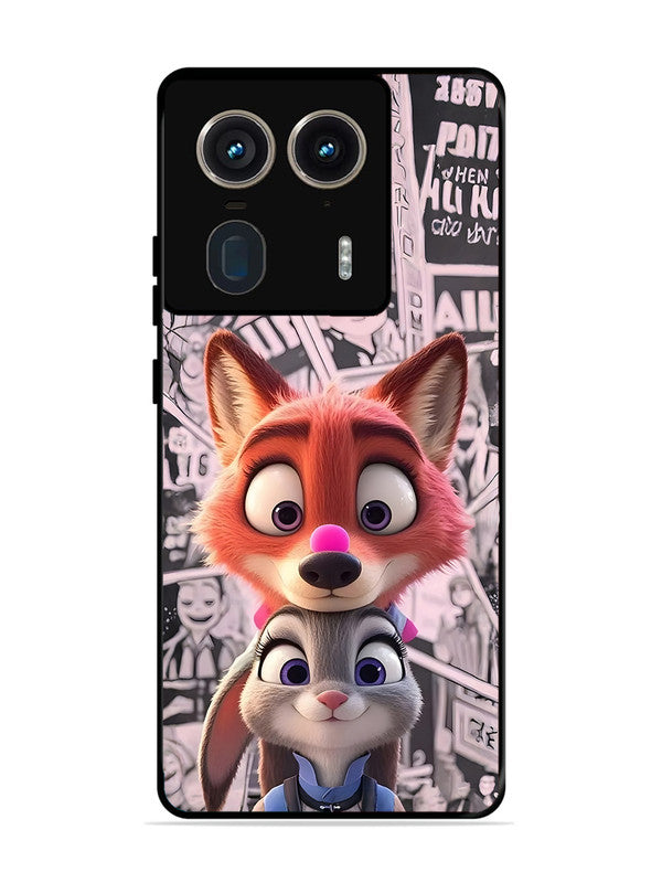 Motorola Edge 50 Ultra Cute Nick wilde and judy hopps 2