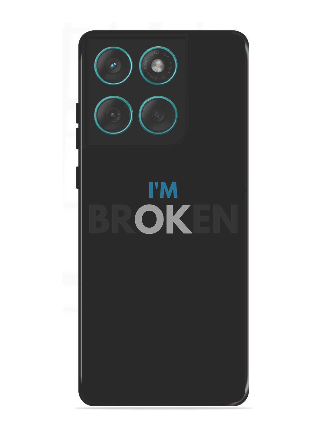 Motorola Edge 60 Fusion I'm Broken Dark Theme