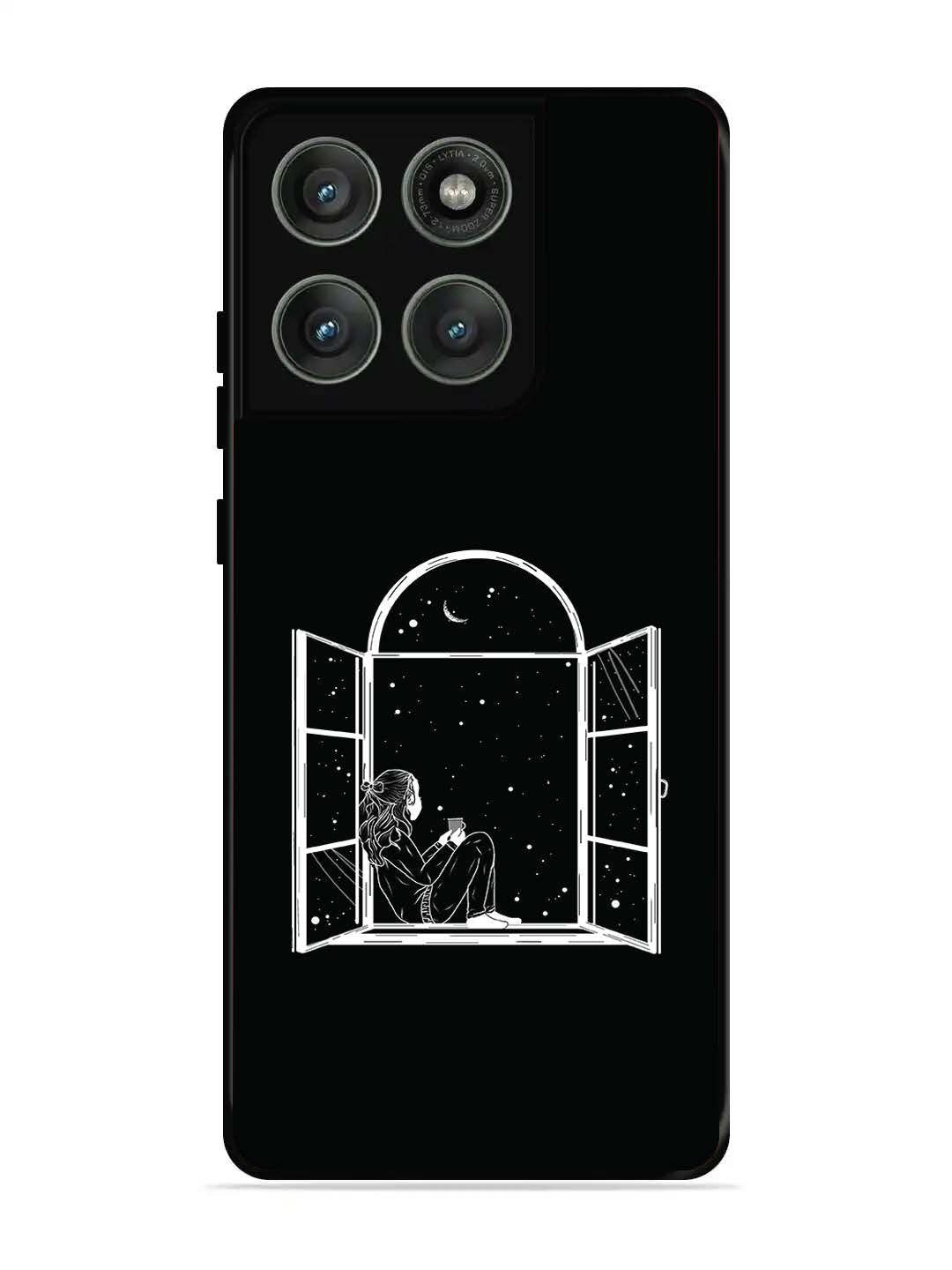 Motorola Edge 60 Pro 5G Little Girl on Window