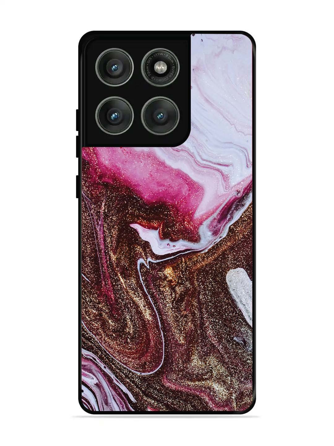Motorola Edge 60 Pro 5G Elegant Rose & Gold Marble