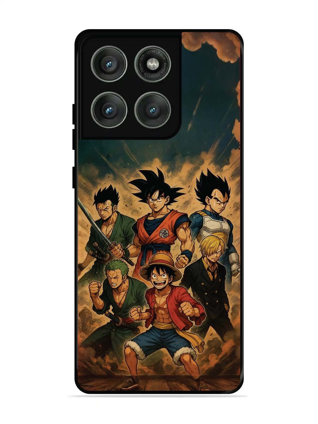 Motorola Edge 60 Pro 5G OnePiece n Dragon Ball Z in one team