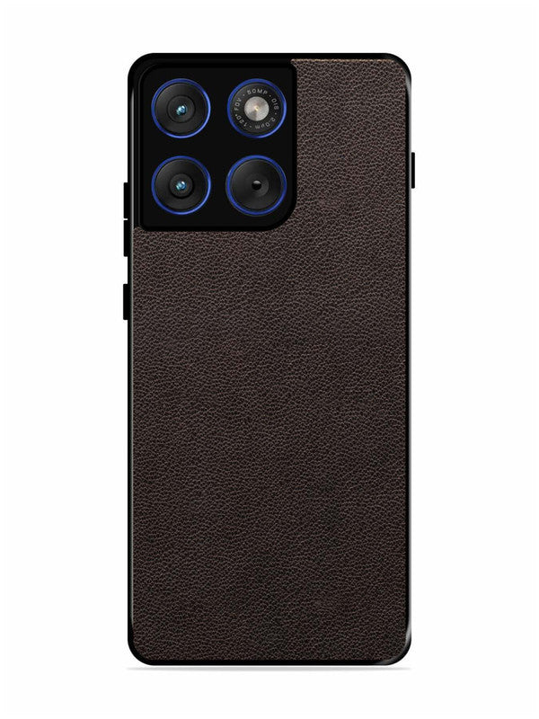 Motorola Edge 70 5G Print of Brown Leather Pattern