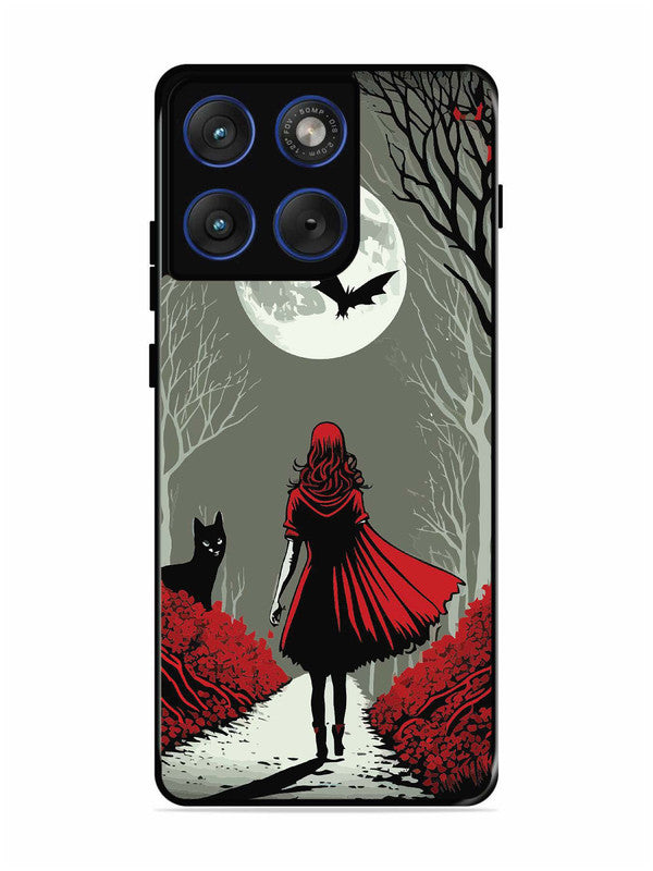 Motorola Edge 70 5G Scarlet Girl in Red Forest