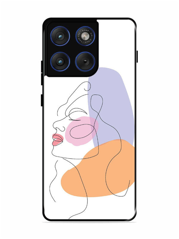 Motorola Edge 70 5G Line Art Girl Face