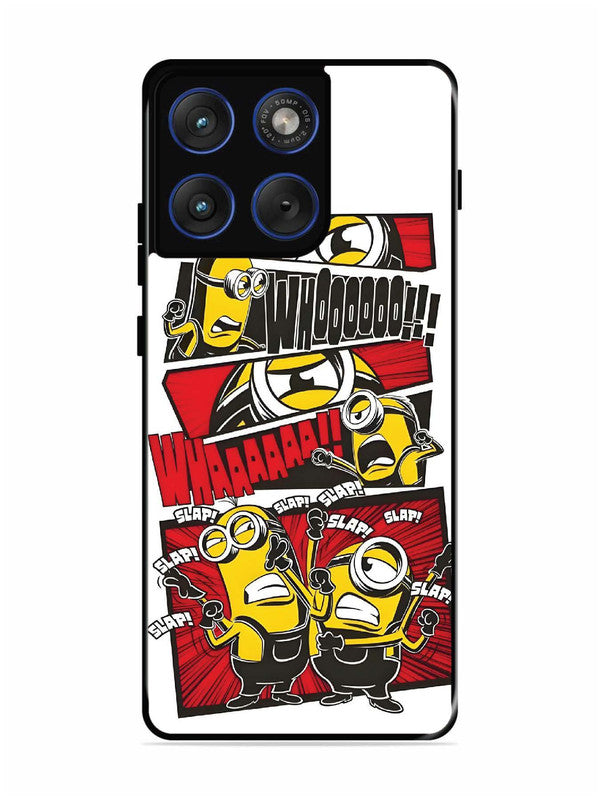 Motorola Edge 70 5G Minions Comic Panel Action