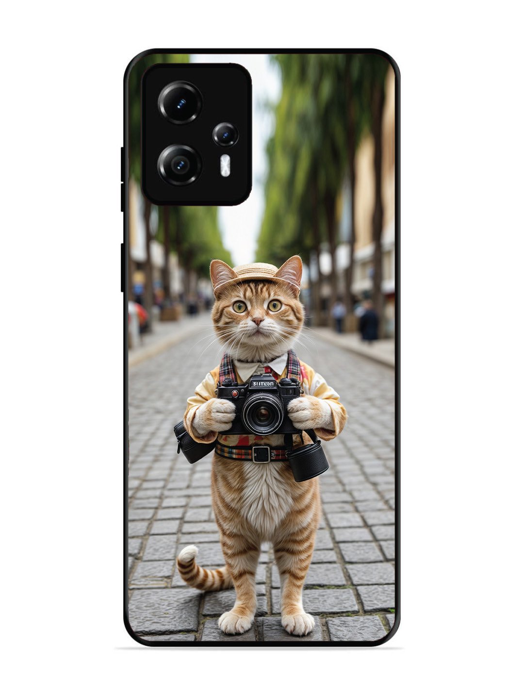 Motorola Moto G13 Cat as Cameraman