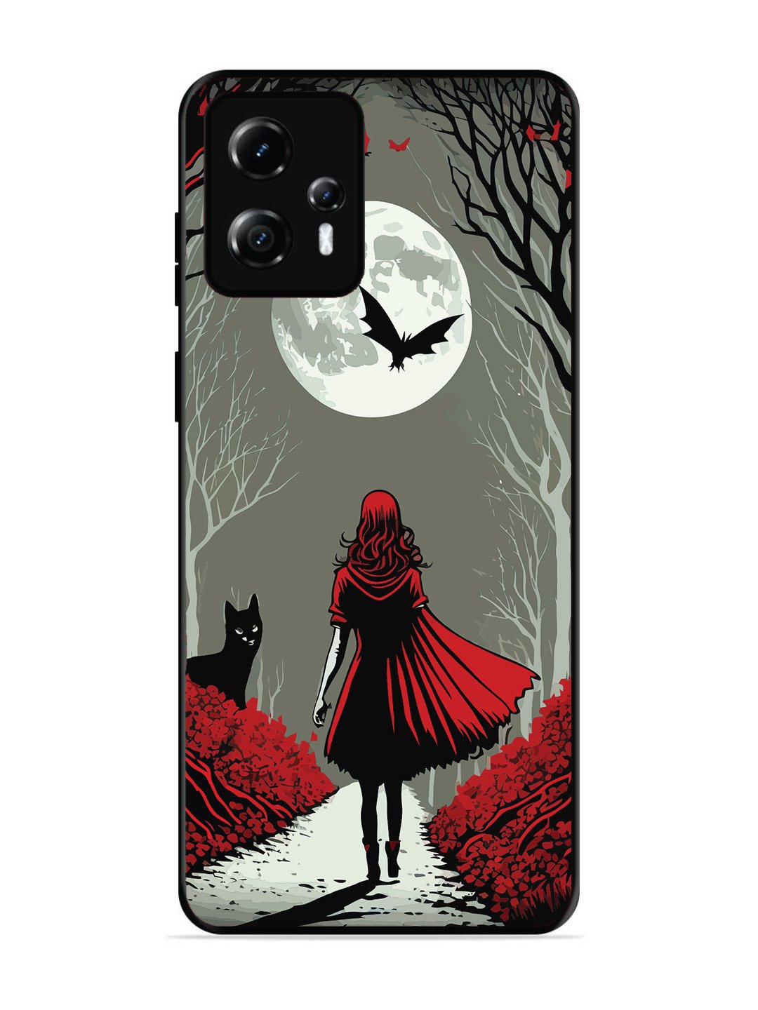 Motorola Moto G13 Scarlet Girl in Red Forest