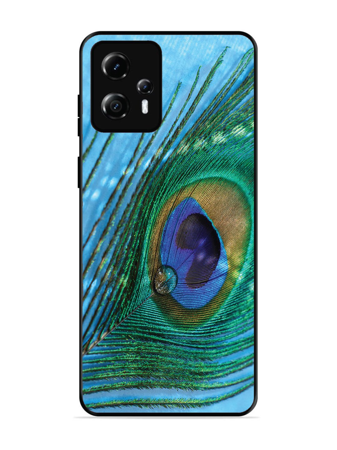 Motorola Moto G13 A drop on Peacock Feather