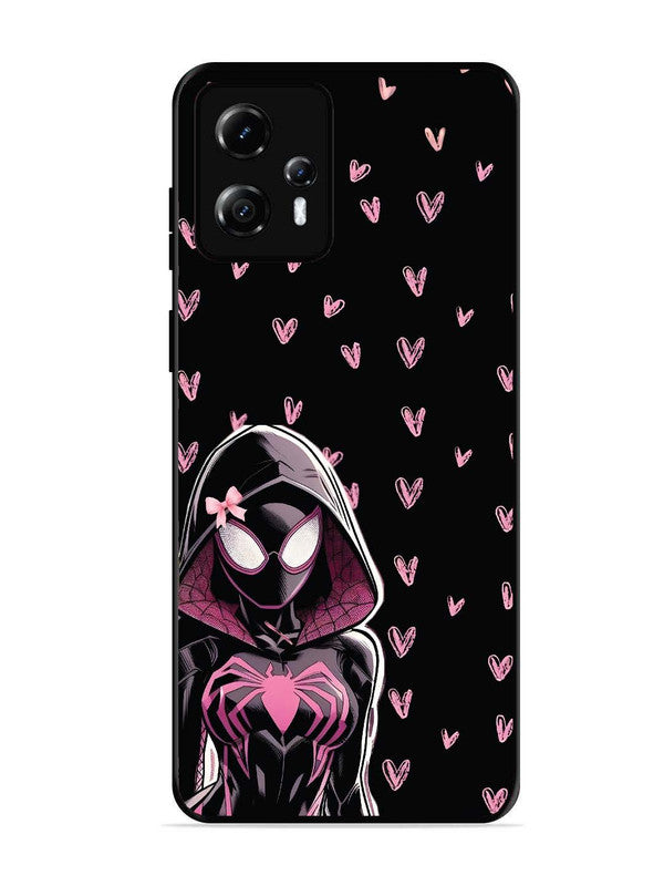 Motorola Moto G13 Spidergirl with hearts