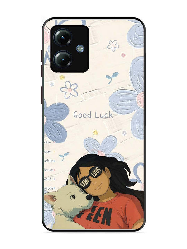 Motorola Moto G14 | 2D Metal | Fabulous and Good Luck | MO-G14-424