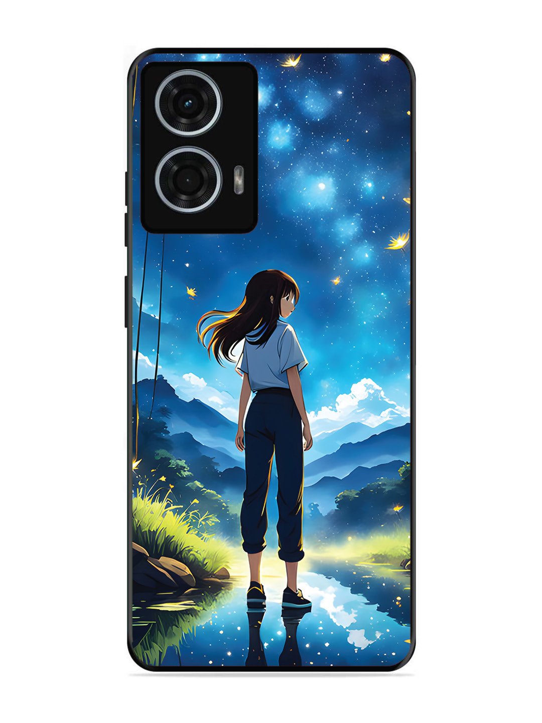 Motorola Moto G24 Power Girl In Beautiful Forest