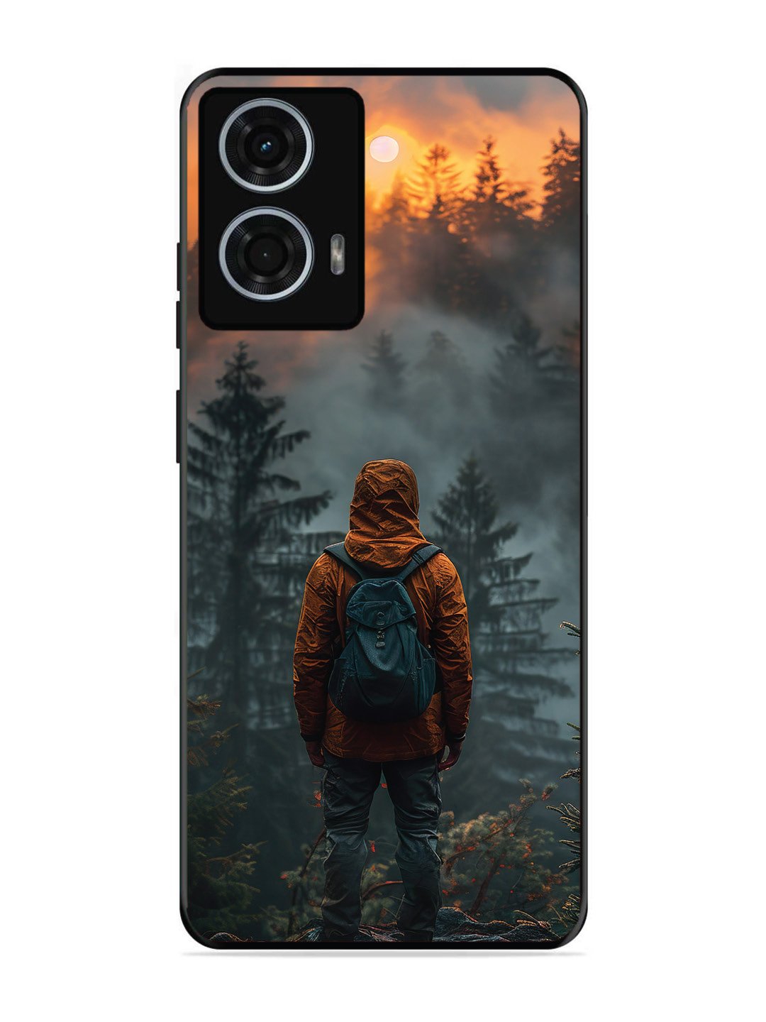 Motorola Moto G24 Power Alone in Forest