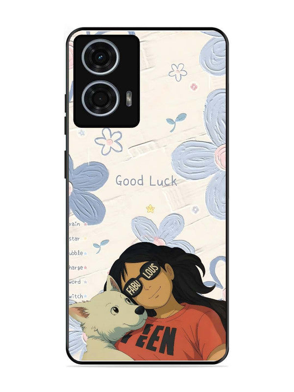 Motorola Moto G24 Power | 2D Metal | Fabulous and Good Luck | MO-G24Pr-424