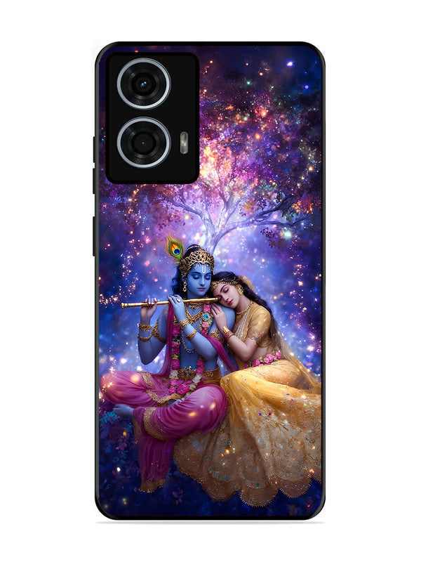 Motorola Moto G24 Power | 2D Metal | Radha Krishna Enjoying Flute | MO-G24Pr-459