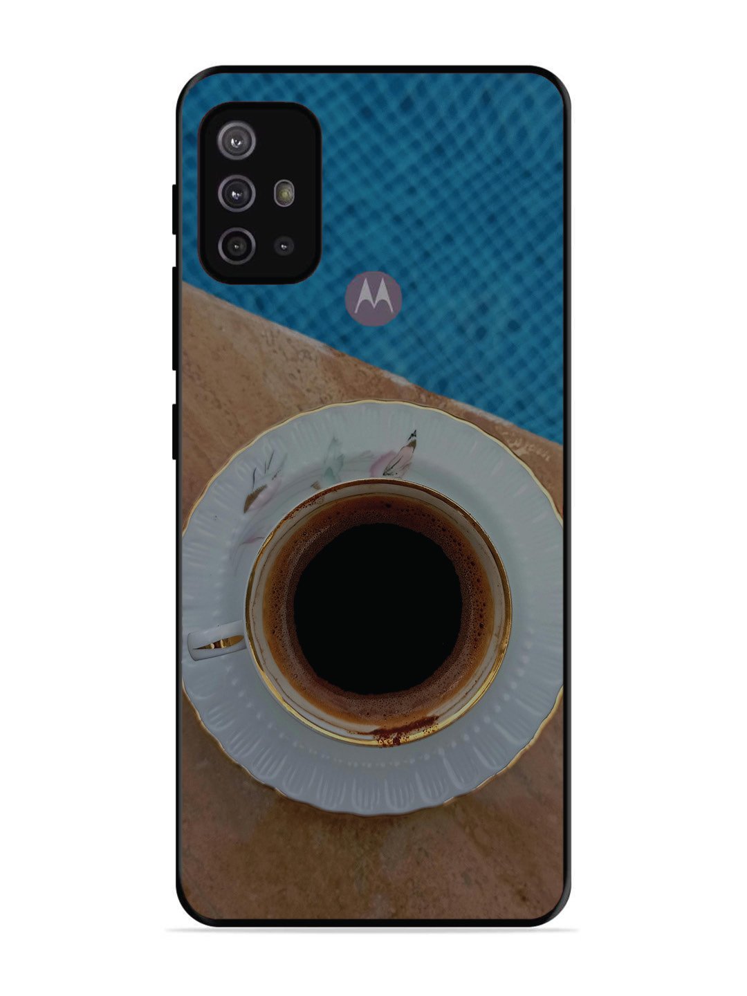 Motorola Moto G30 Black Tea Cup Saucer