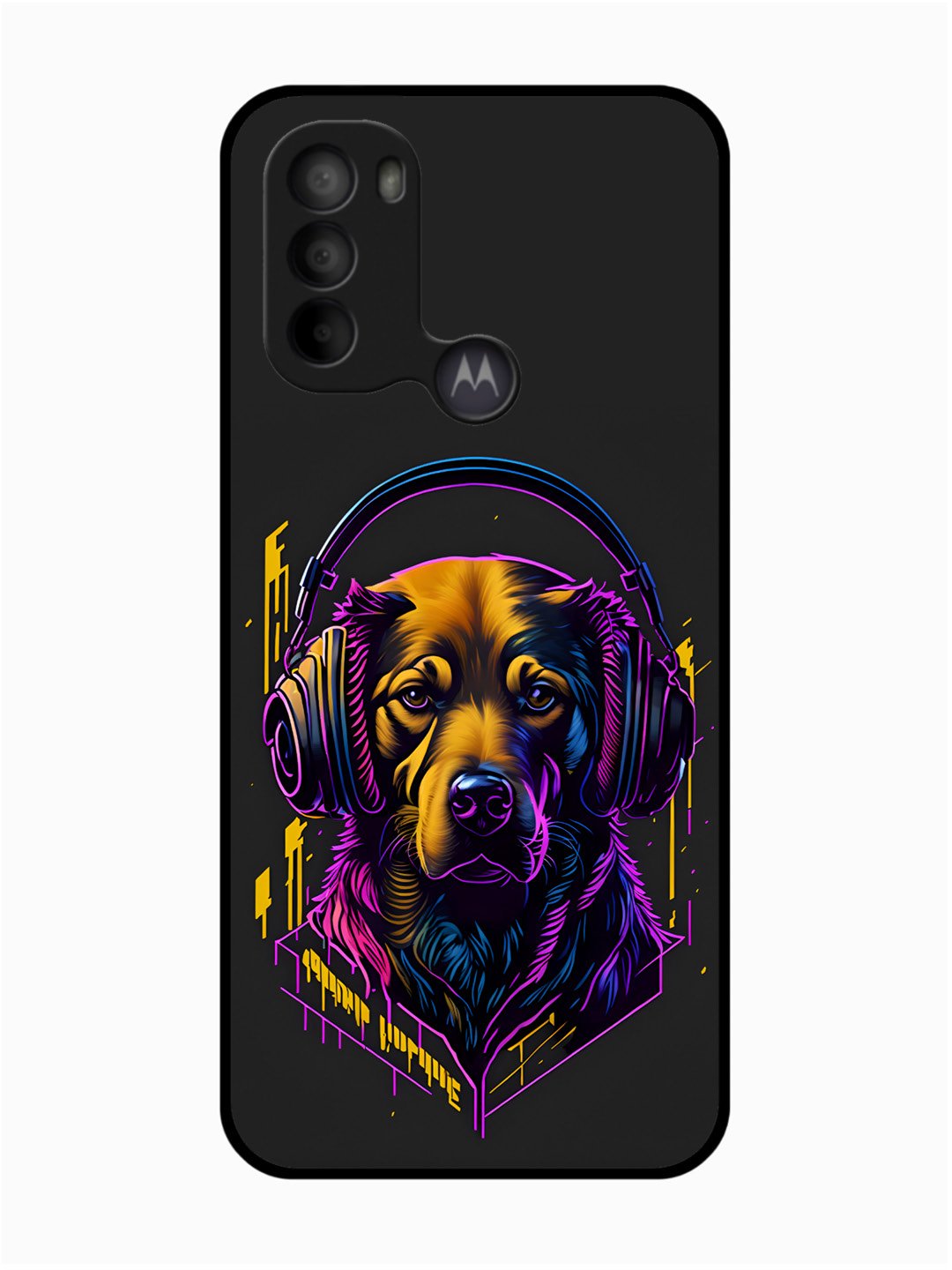 Motorola Moto G31 Music Lover Dog
