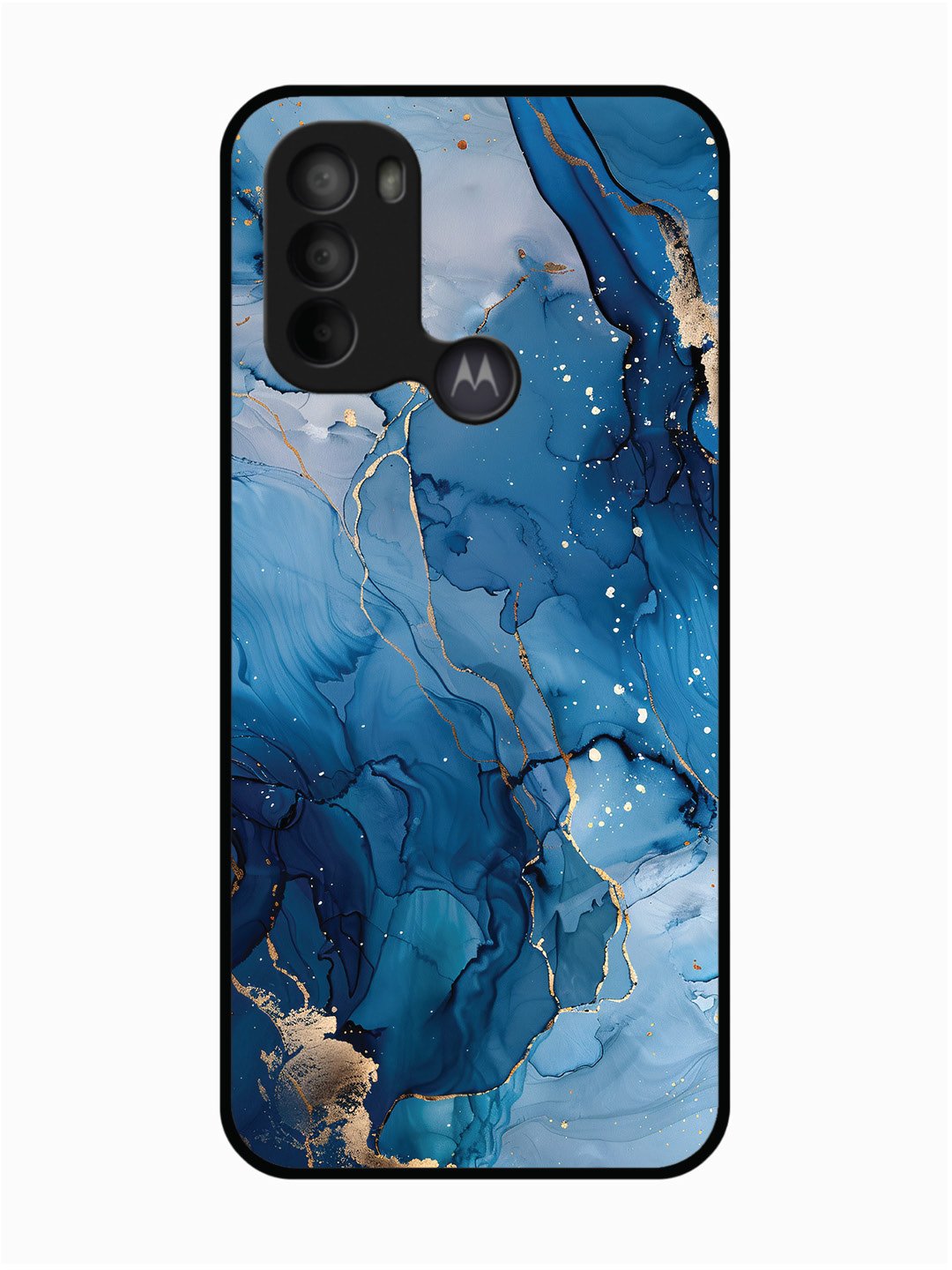 Motorola Moto G31 Oceanic Pattern with Golden Sprinkles