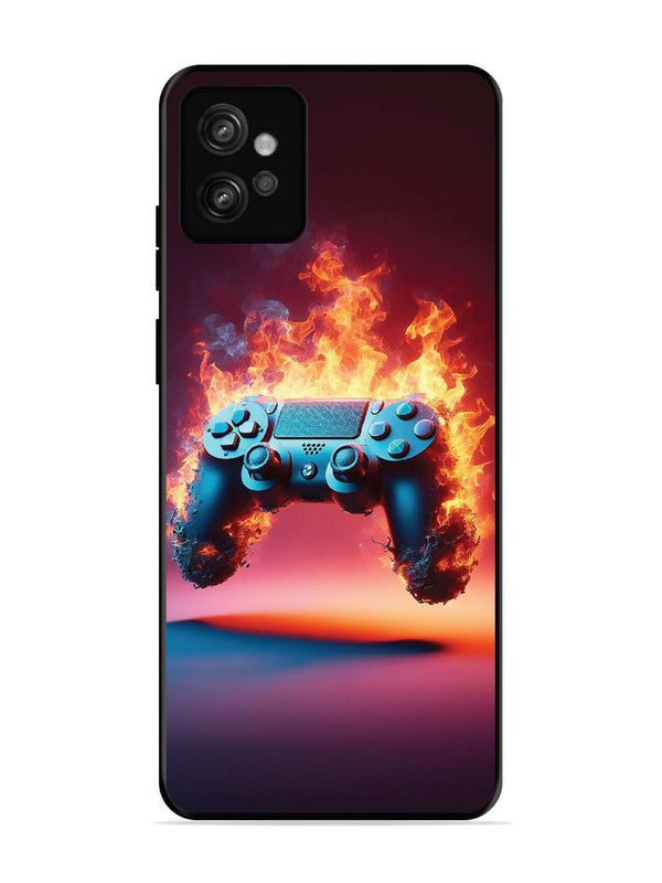 Motorola Moto G32 Console on fire