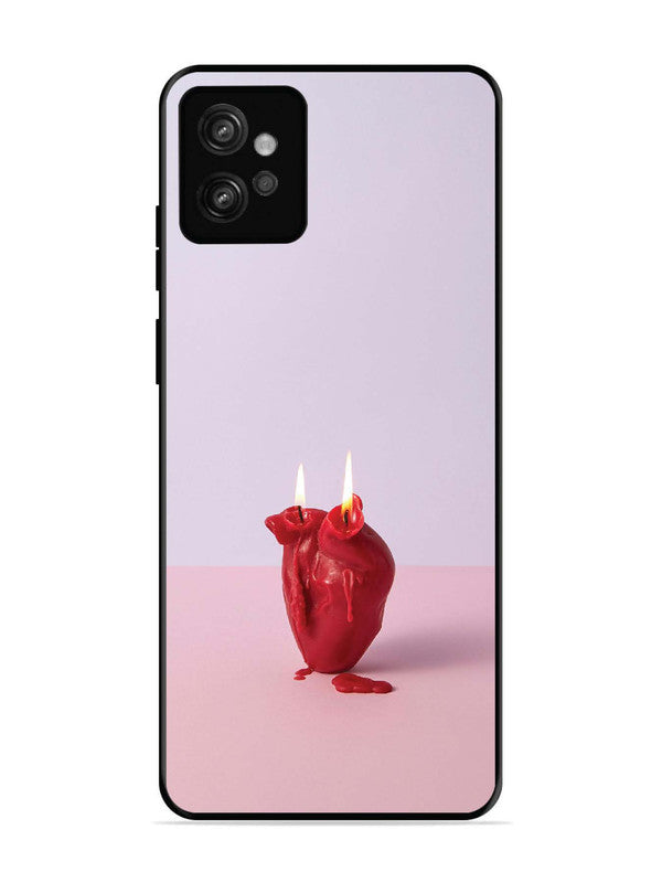 Motorola Moto G32 A Lighted Heart Candle