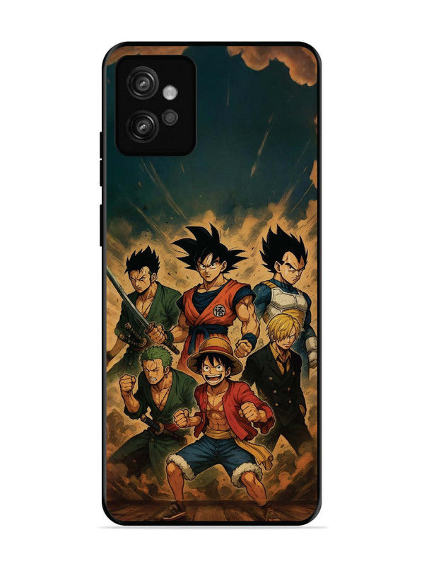 Motorola Moto G32 OnePiece n Dragon Ball Z in one team