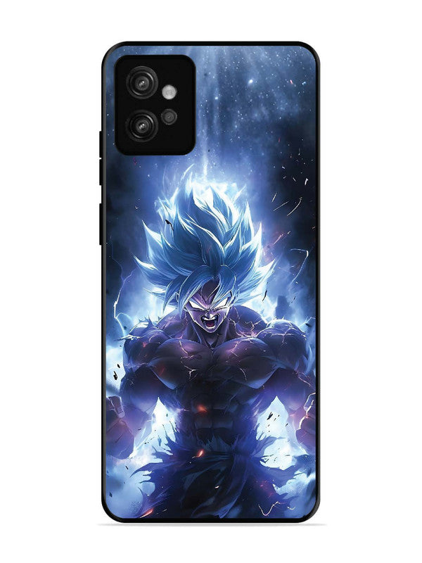 Motorola Moto G32 Super Saiyan Blue and Angry