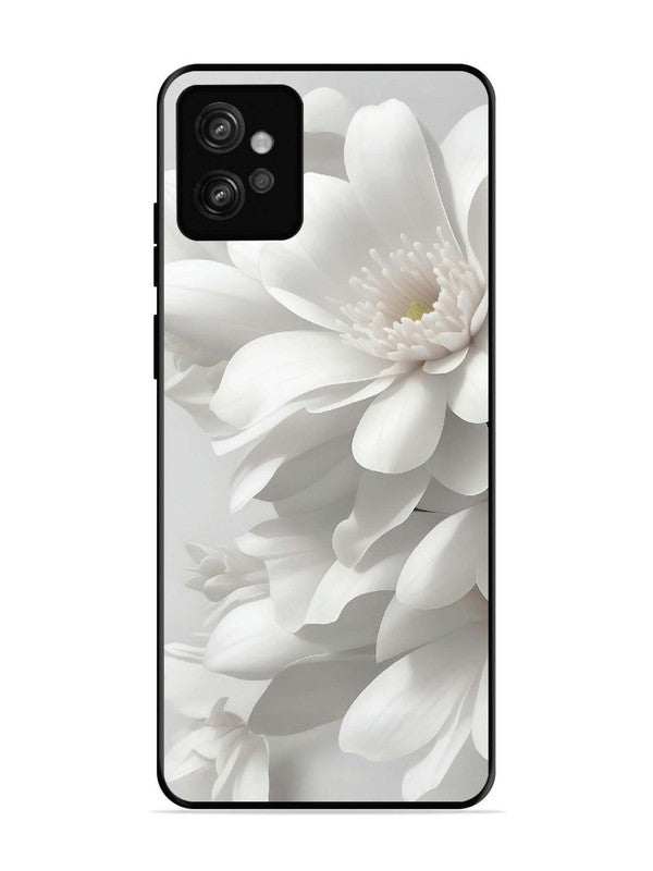 Motorola Moto G32 Soft Focus Purity white Flower