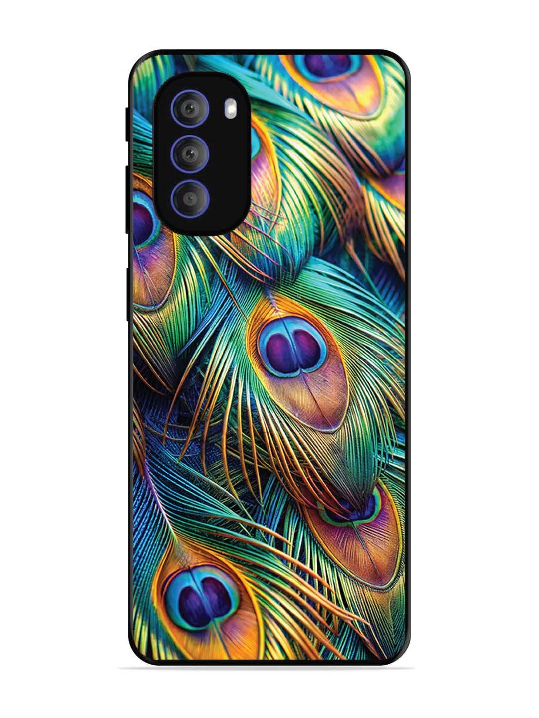 Motorola Moto G51 5G peacock feather