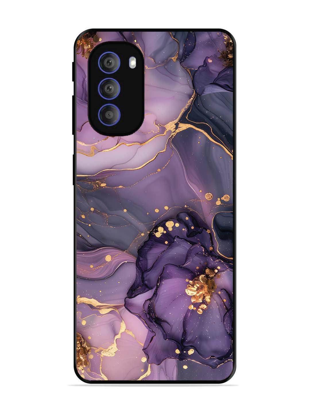Motorola Moto G51 5G Royal Orchid Theme Marble