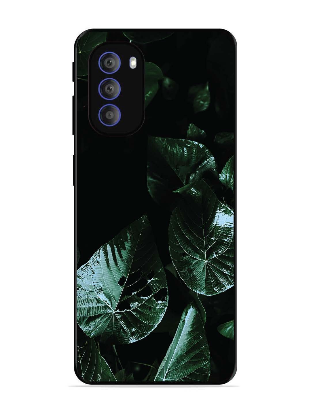 Motorola Moto G51 5G Leafs at night