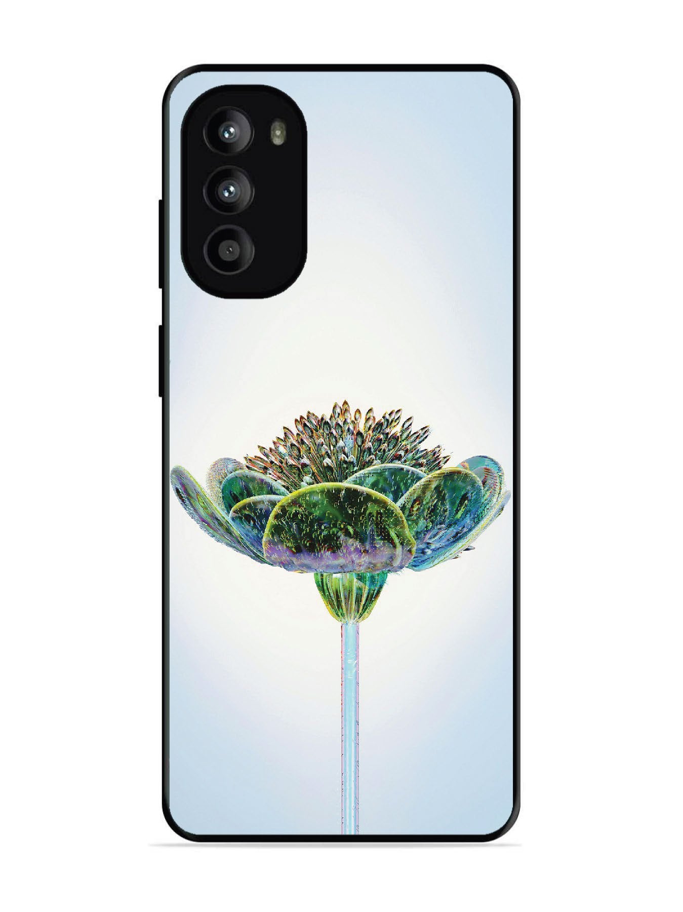 Motorola Moto G62 5G Liquid Glass Chromatic Flower