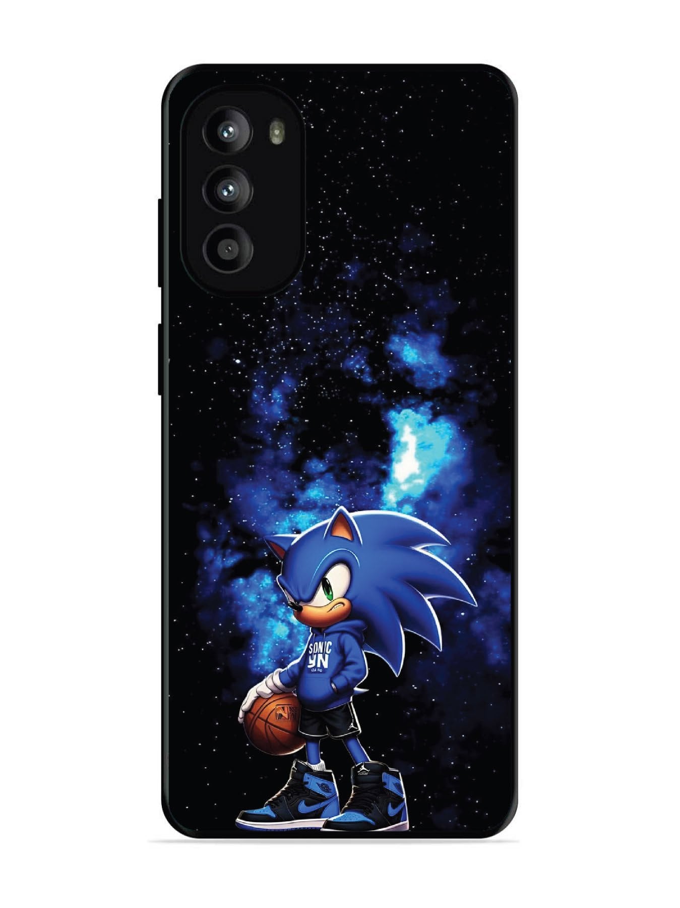 Motorola Moto G62 5G Sonic Hedgehog Drip Sneaker Art